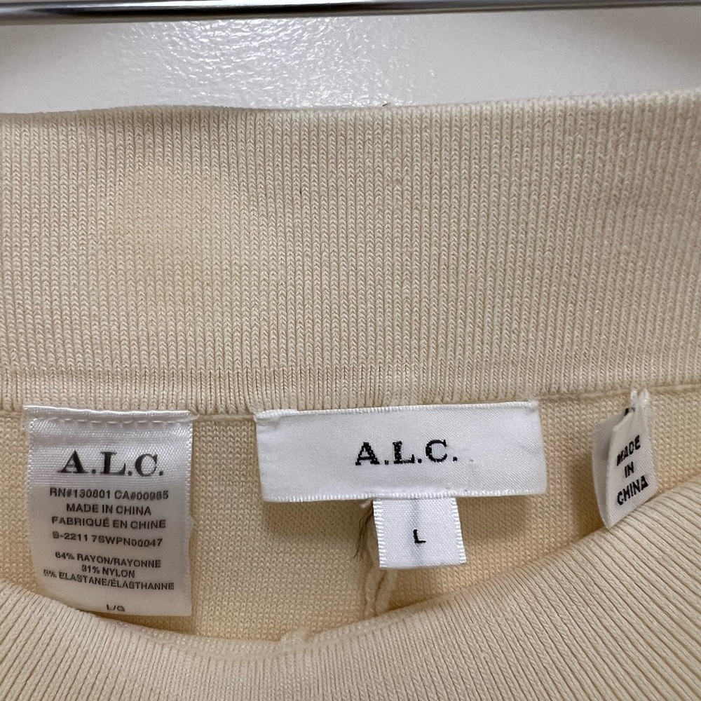 NWOT ALC Brooklyn Fraed Pintuck Ankle Pants - Picture 5 of 7
